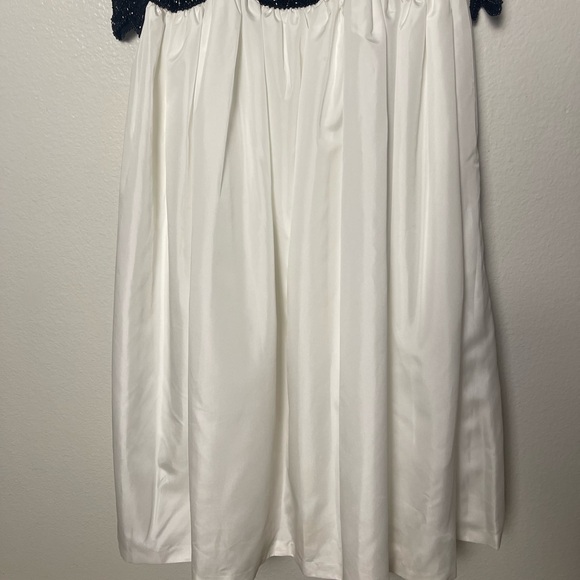 Naeem Khan Riazee Nights Rare Vintage Evening Dress Silk Beaded Black 10 - Picture 6 of 12